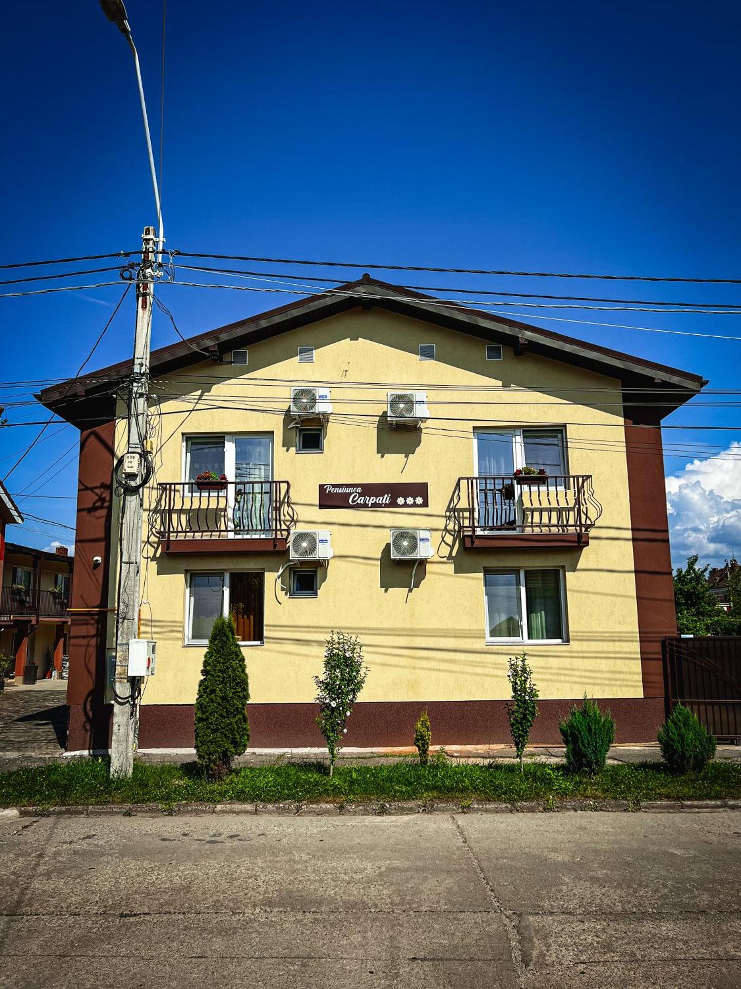 Pensiune Carpati Hunedoara Buitenkant foto
