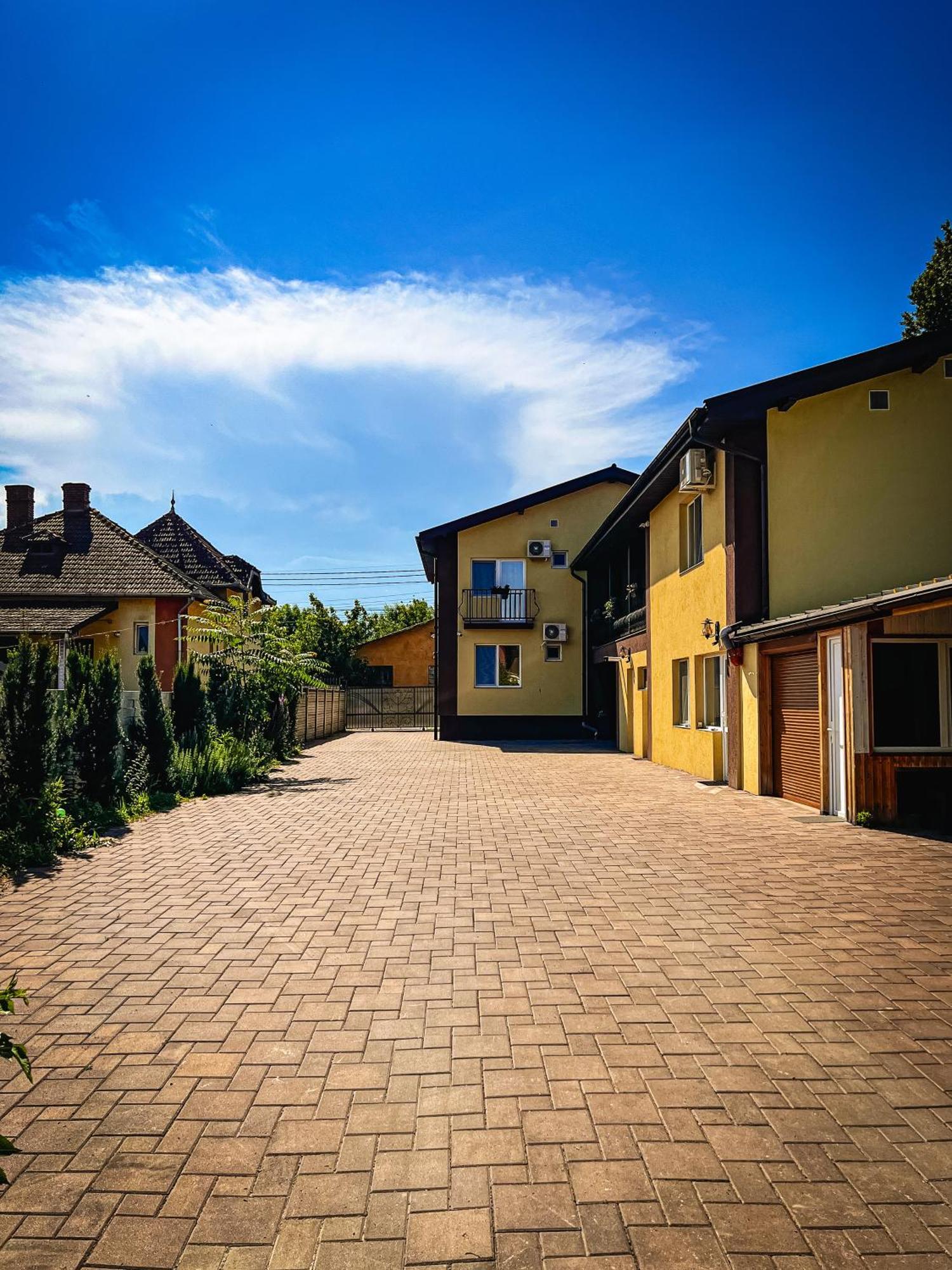 Pensiune Carpati Hunedoara Buitenkant foto