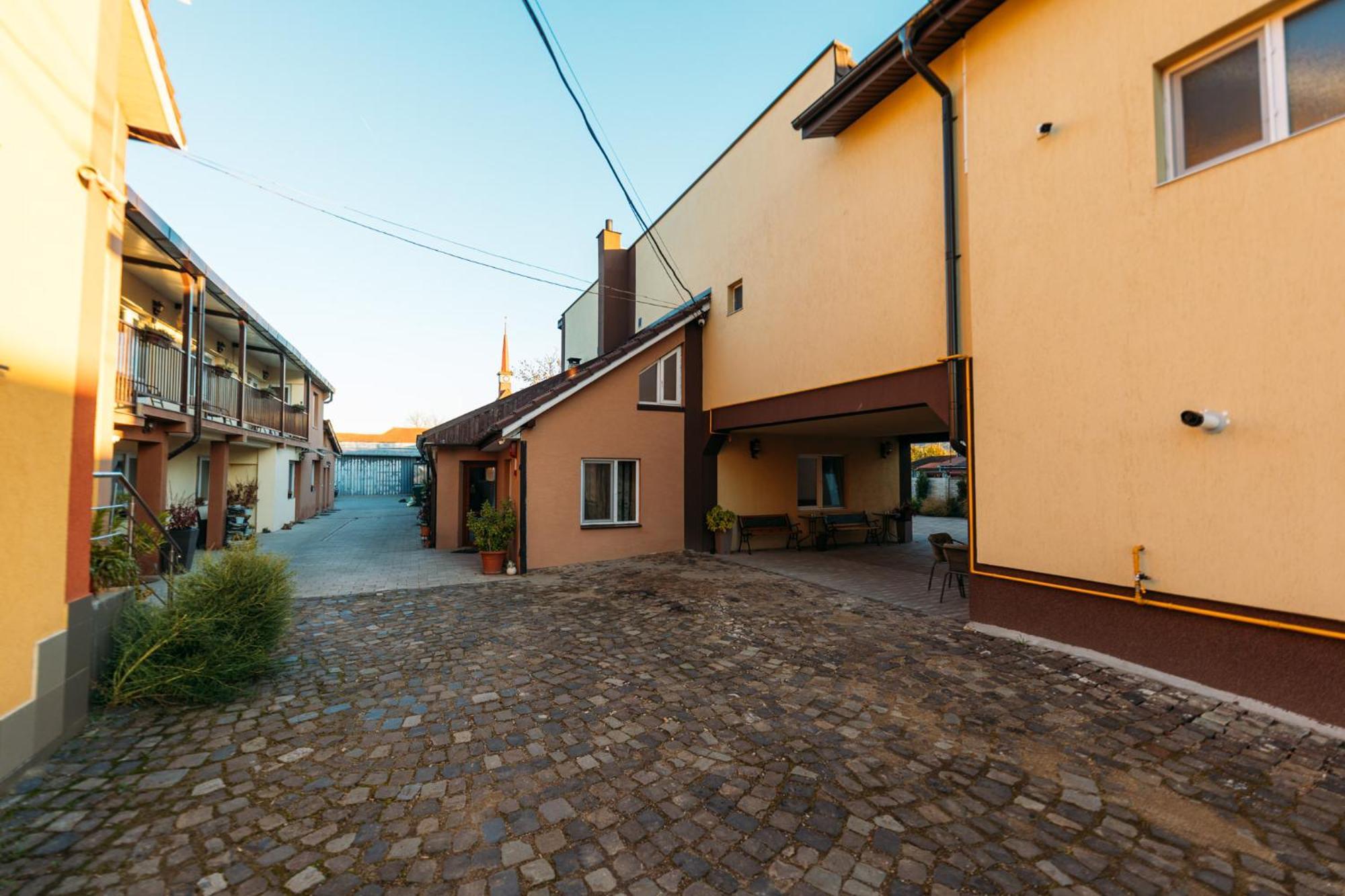 Pensiune Carpati Hunedoara Buitenkant foto